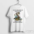 Premium Youve Treated On Nativeland This Is Your Eviction Notice T-Shirts, Hoodie, Sweatshirt | PureTeeCo.com