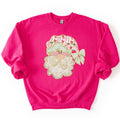 Preppy Santa Sweatshirt, Coquette Santa Christmas Sweatshirt T-Shirts, Hoodie | PureTeeCo.com