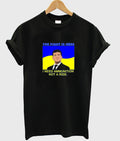 President Zelensky I Need Ammunition Not A Ride Ukraine Flag T-shirt Hoodie, Sweatshirt | PureTeeCo.com