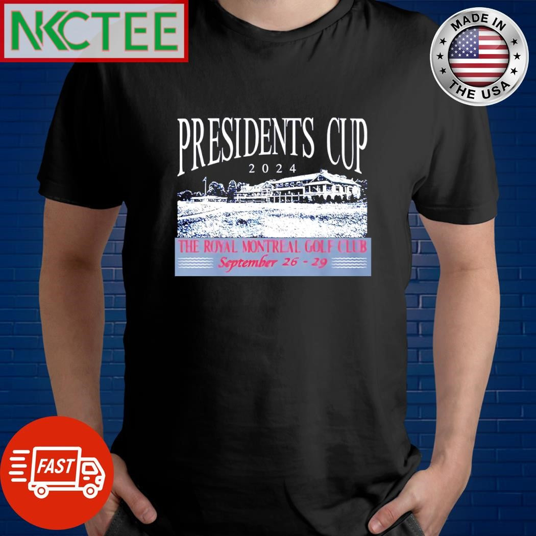 Presidents cup 2024 The Royal montreal golf club September 26 29 shirt