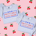 Pretty Girls Vote Sweatshirt Tops Hoodie Sweaters T-Shirts | PureTeeCo.com