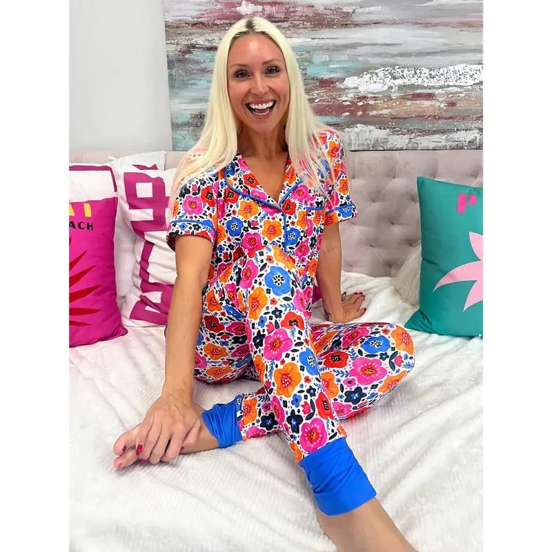 Pretty Poppy Pajama Set T-Shirts, Hoodie, Sweatshirt | PureTeeCo.com