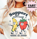 Pride Shirt,  LGBTQ Shirt, Lesbian Tee, Inclusive, Transgender, Equality, Ally Shirt, Fruit Shirt Hoodie, Sweatshirt