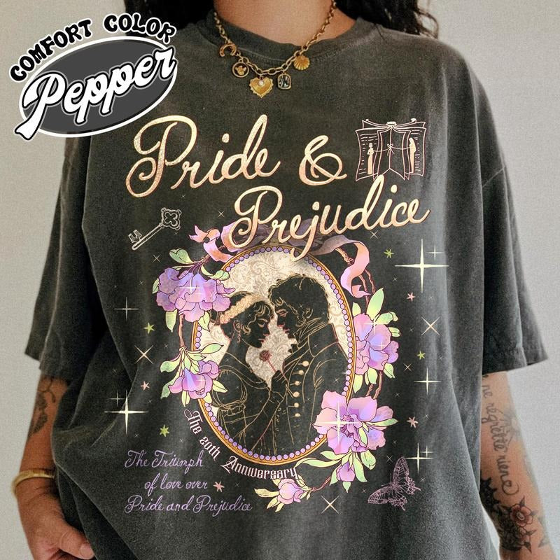 Pride and Prejudice 20th Anniversary Shirt for Fan, Elizabeth Bennet Inspired Shirt, Pemberley Shirt, Headstrong Girl...