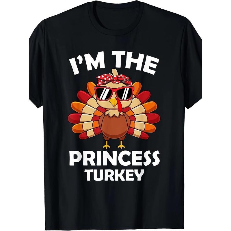 Princess Turkey Family Group Matching Thanksgiving Party Men T-Shirt Made in USA Hoodie, Sweatshirt | PureTeeCo.com