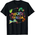 Progress Over Perfection Caterpillar Back To School Teacher T-Shirt Hoodie, Sweatshirt | PureTeeCo.com