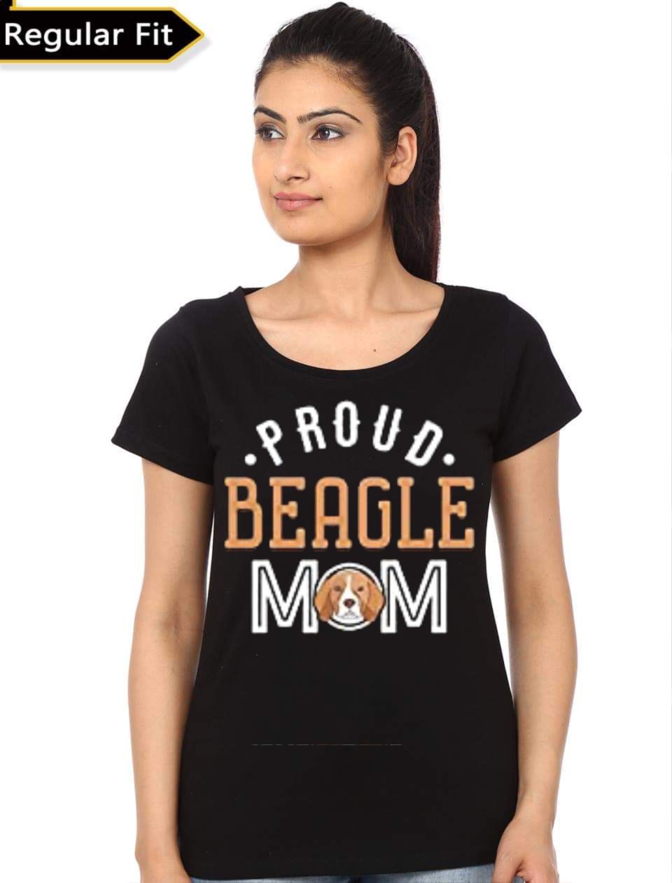 Proud Beagle Dad Girls T-Shirt Hoodie, Sweatshirt | PureTeeCo.com