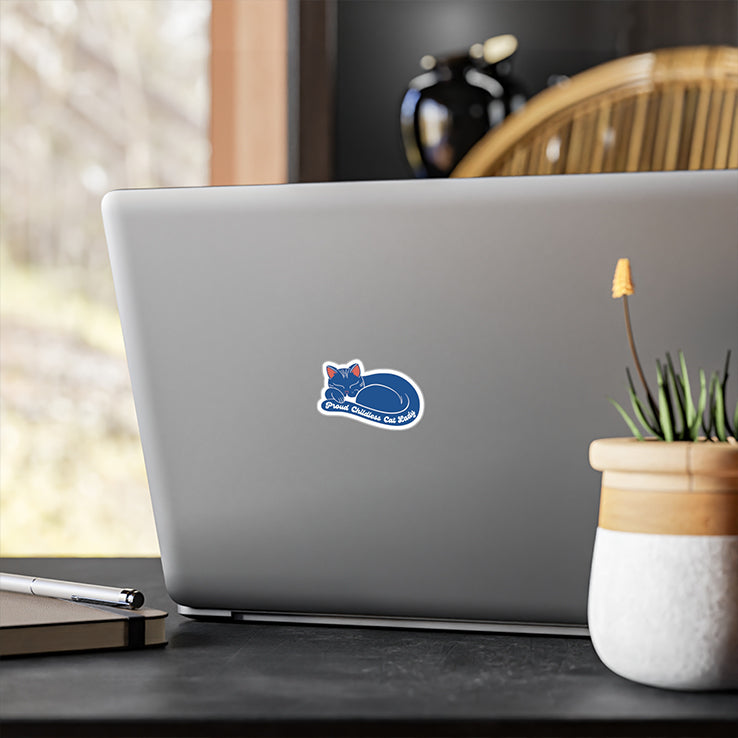 Proud Childless Cat Lady Kamala Harris Sticker