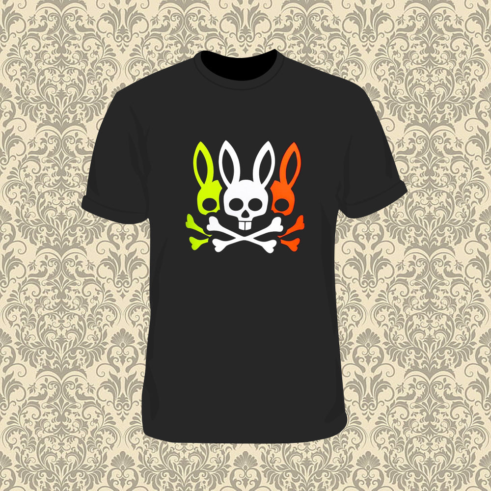 Psychedelic Bunny Psycho Bunny T Shirt Hoodie, Sweatshirt | PureTeeCo.com