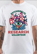 Psychedelic Research Volunteer T-Shirts Hoodie, Sweatshirt | PureTeeCo.com