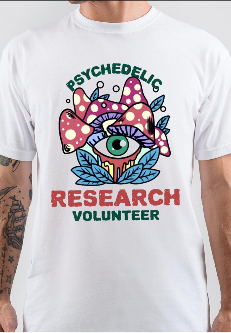Psychedelic Research Volunteer T-Shirts Hoodie, Sweatshirt | PureTeeCo.com