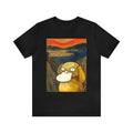 Psyduck the Scream Shirt Cute Outfit Retro Short Sleeve Casual Classic Cotton Graphic Tees Hoodie, Sweatshirt | PureTeeCo.com