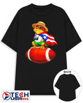 Puerto Rico Coqui Frog Football shirt