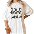 Pug Dog Lover Halloween T-shirt Sweatshirt, Pug Spooky Halloween Dog Mom Pug fall, Gift for Friend Cotton Womenswear Hoodie