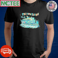 Pull Your Tikis Out skeleton party ship shirt