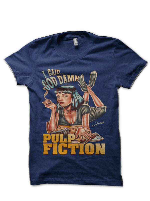 I Said Goddamn Pulp Fiction  T-Shirt Hoodie, Sweatshirt | PureTeeCo.com