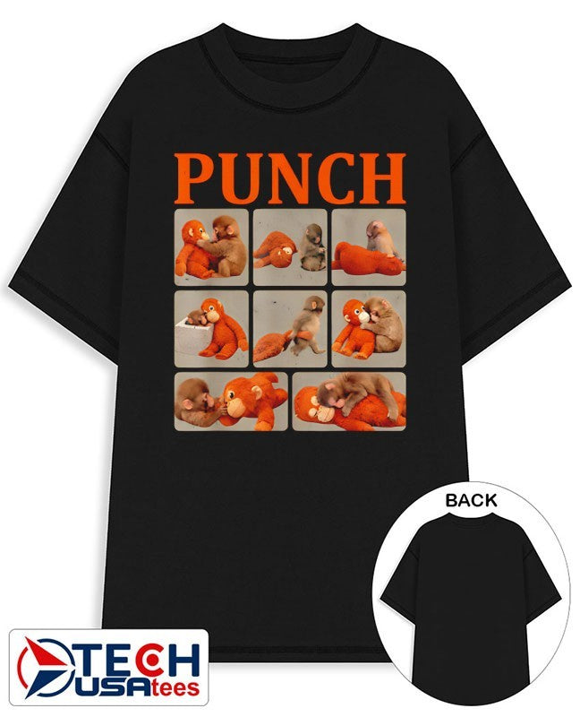 Punch Monkey graphic shirt