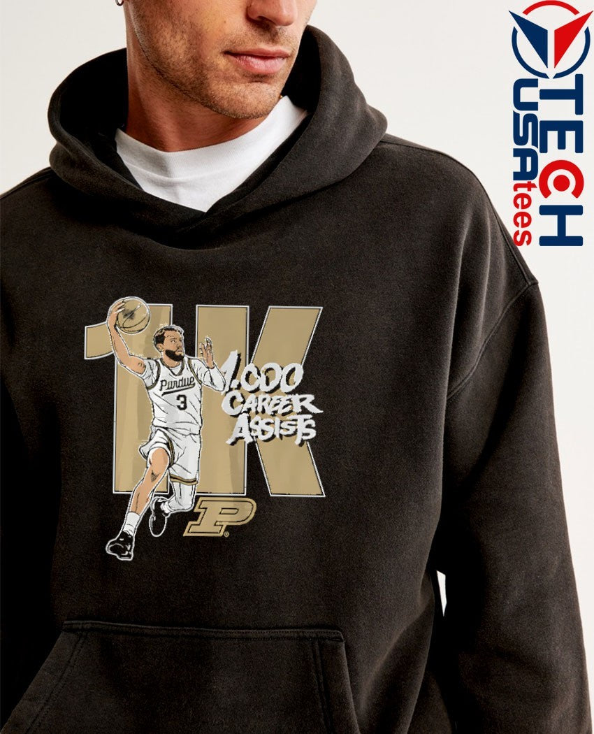 Purdue Boilermakers Basketball Braden Smith 1K Assists shirt