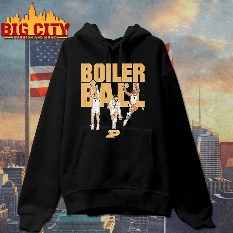 Purdue Boilermakers Braden Smith, Fletcher Loyer, &amp; Trey Kaufman-Renn Boiler Ball shirt