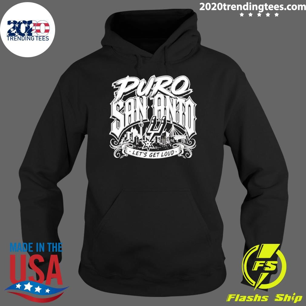 Puro San Anto Let’s Get Loud San Antonio Spurs Basketball 2026 Shirt