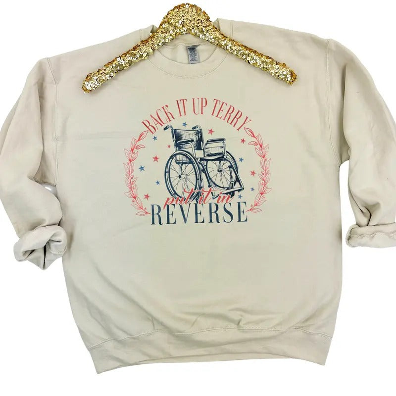 Put It In Reverse Terry Sweatshirt 'NLB' T-Shirts, Hoodie | PureTeeCo.com