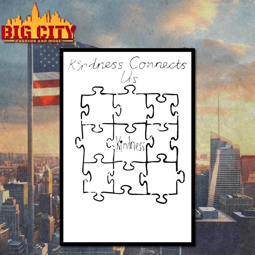 Puzzle Kindness Connects US Shirt