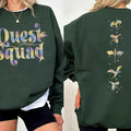 Quest Squad Onyx Storm Sweatshirt, Dragon Rider Shirt, Fourth Wing Tee, Basgiath War College T-Shirt, Bookish Tee Shirt,...