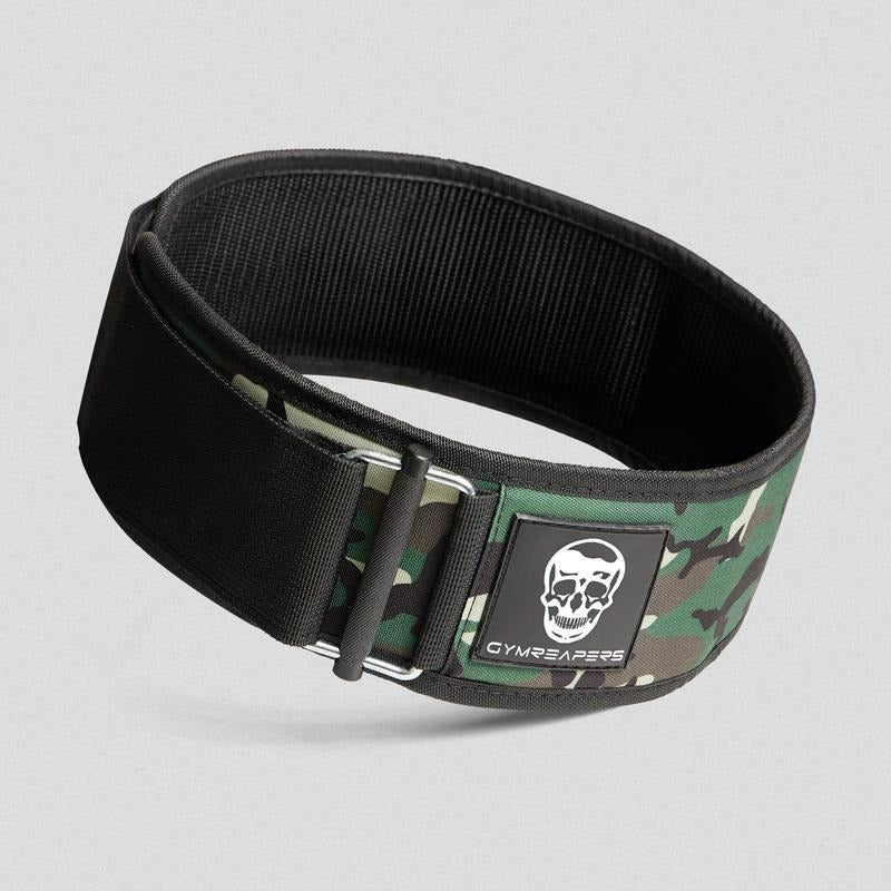 Quick Locking Weightlifting Belt | Premium Back Support - Woodland Camo T-Shirts, Hoodie, Sweatshirt | PureTeeCo.com