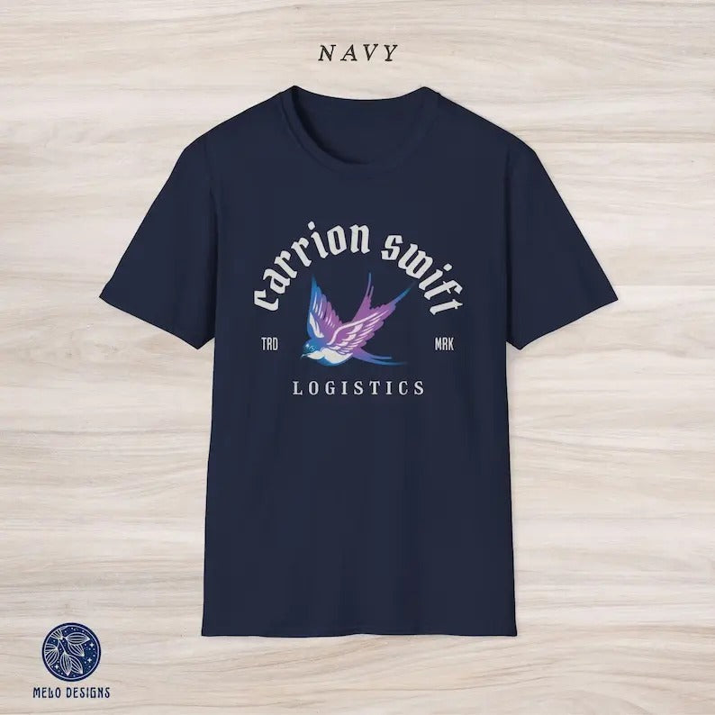 Quicksilver Carrion Swift Shirt inspired book Kingfisher Tee merch Saeris fantasy romance clothes top bookish romantasy...