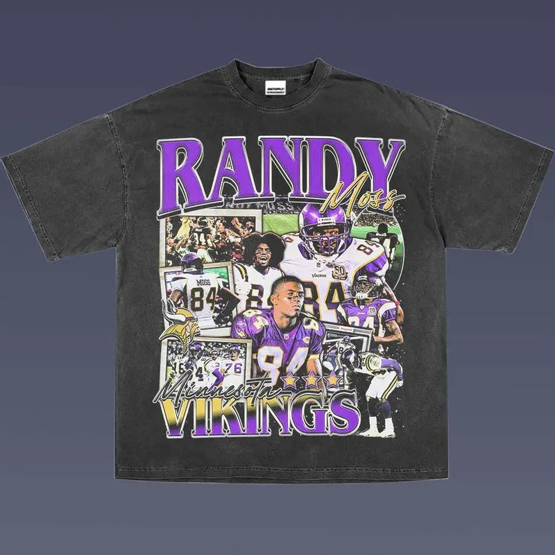 RANDY MOSS 1.0 VINTAGE TEE | AMERICAN FOOTBALL | GIFT FOR FAN Hoodie, Sweatshirt | PureTeeCo.com