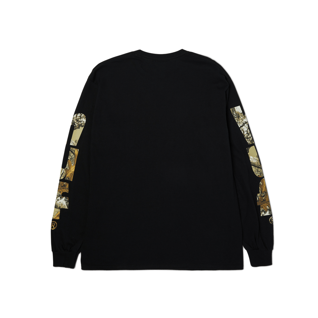 HUF x Realtree Megablast Long Sleeve T-Shirt Hoodie, Sweatshirt | PureTeeCo.com (Image 3)