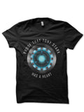 RIP Tony Stark Black T-Shirt Hoodie, Sweatshirt | PureTeeCo.com