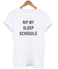 RIP my sleep schedule t-shirt Hoodie, Sweatshirt | PureTeeCo.com