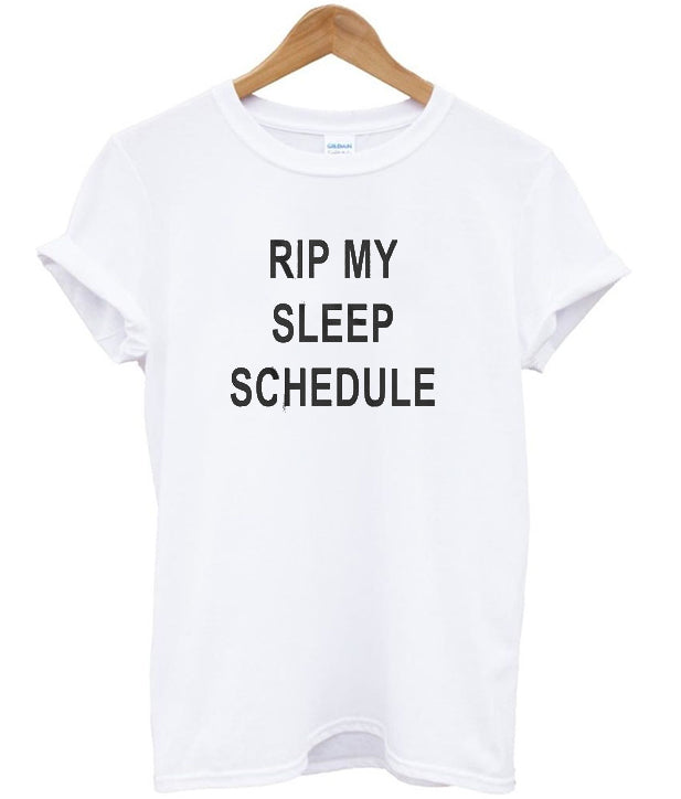 RIP my sleep schedule t-shirt Hoodie, Sweatshirt | PureTeeCo.com