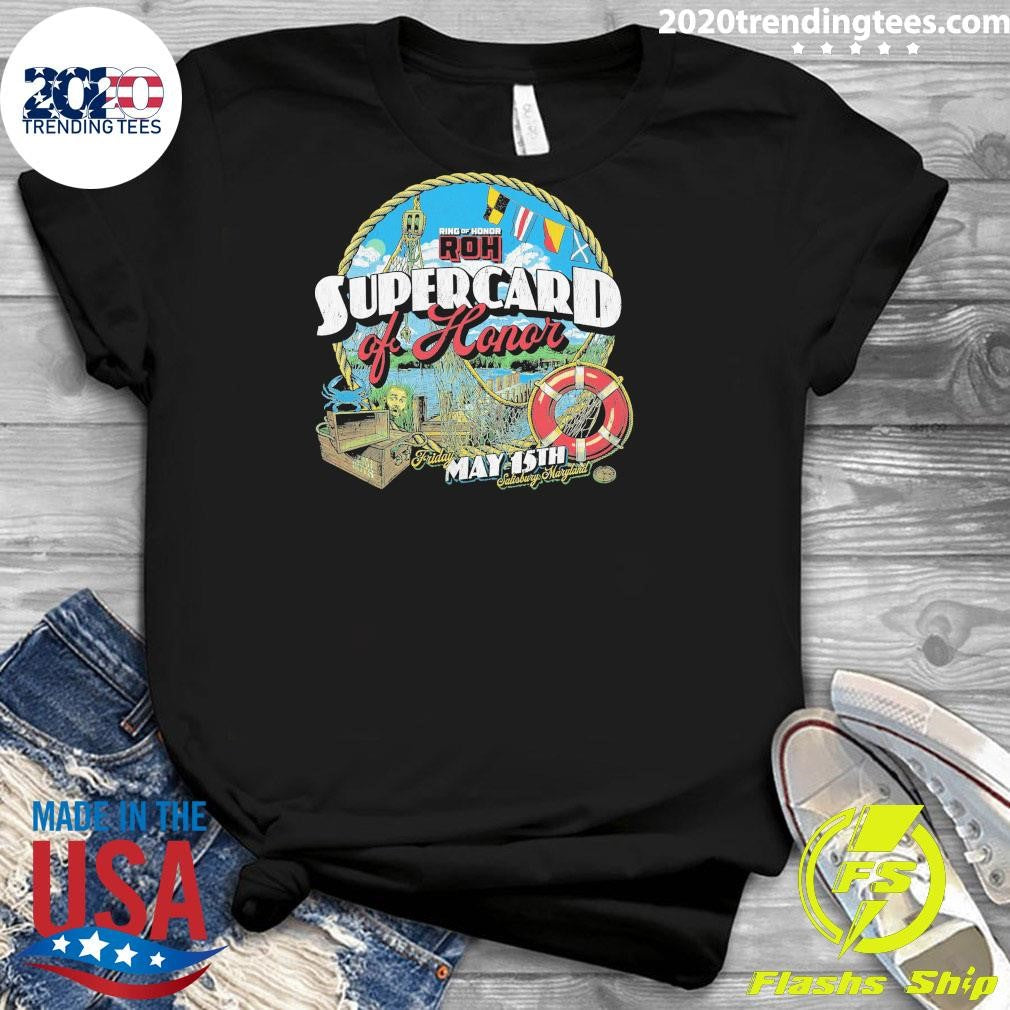 ROH Supercard of Honor May 15th 2026 Salisbury, Maryland Event Shirt
