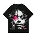 ROMWE Street Life Men's Portrait Printed Short Sleeve Unisex T-Shirt, Hoodie, Sweatshirt S-3XL, Mens & Womens Streetwear...