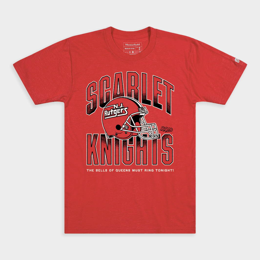 Rutgers Football Retro Logo Helmet Tee Style001 Hoodie, Sweatshirt | PureTeeCo.com (Image 1)