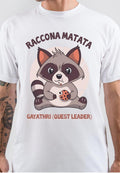 Raccona Matata White T-Shirt Hoodie, Sweatshirt | PureTeeCo.com