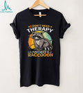 Raccoon Animal Lover Vintage Sunset I Dont Need Therapy Funny Shirt