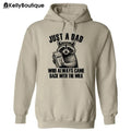 Raccoon Dad Just A Dad Who Always Came Back with The Milk T-Shirt, Gift for Dad, Father Day Gift, Printed Unisex Cotton...