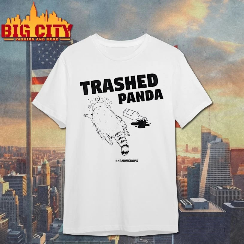 Raccoon Trashed Panda shirt