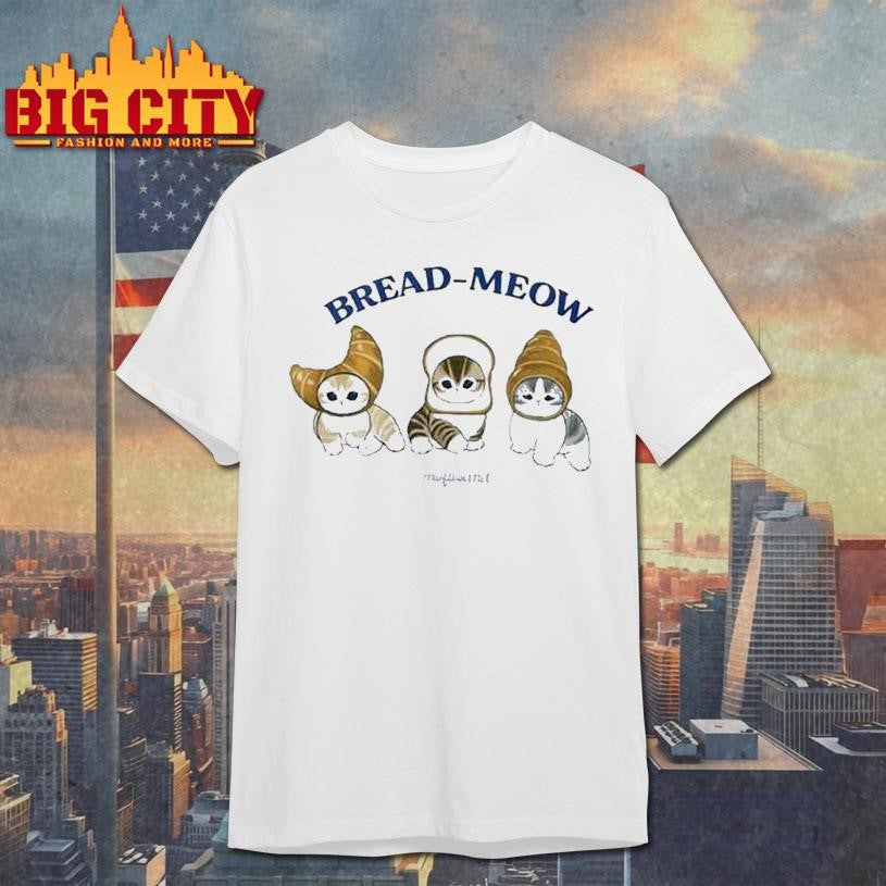 Rachel A Demita Bread Meow Mofusand Cats Shirt