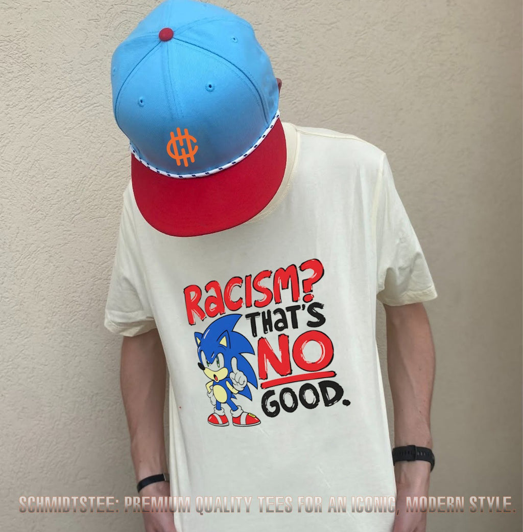 Racism That’s No Good Anti-Racism cartoon shirt