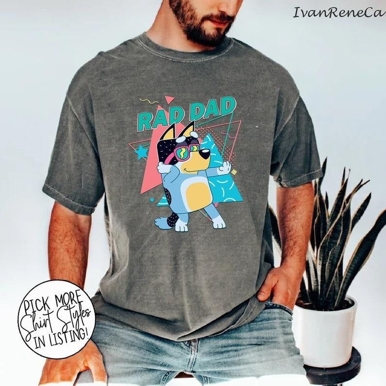 Rad Dad Blu ye Shirt, Blu ye Cool Dad Club Shirt Hoodie, Sweatshirt | PureTeeCo.com