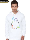 Rage White Hoodie T-Shirts, Sweatshirt | PureTeeCo.com