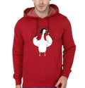 Duck singing Rage Against the Machine | Animal Karaoke | Illustration Red Hoodie T-Shirts, Sweatshirt | PureTeeCo.com
