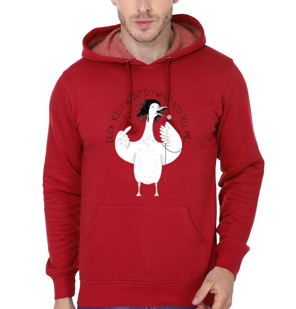 Duck singing Rage Against the Machine | Animal Karaoke | Illustration Red Hoodie T-Shirts, Sweatshirt | PureTeeCo.com
