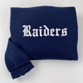 Raiders Embroidered Sweatshirt, Football Fan Gift T-Shirts, Hoodie | PureTeeCo.com