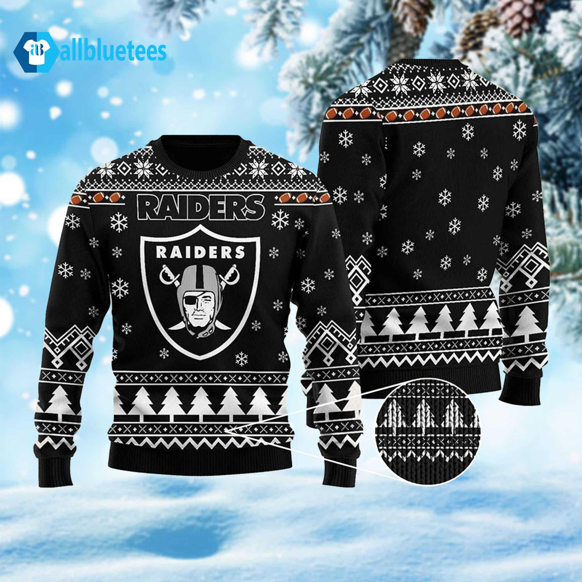 Raiders Ugly Christmas Sweater