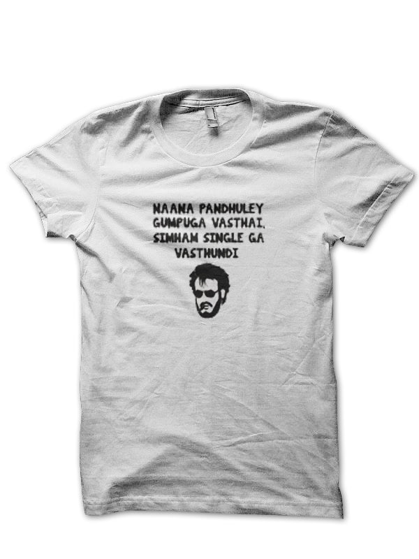 Rajinikanth T-Shirt Style009 Hoodie, Sweatshirt | PureTeeCo.com